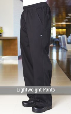 Lightweight Mens Chef Pants