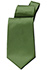 Solid Green Tie - side view