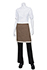 Soho Contrast Half Bistro Apron - back view