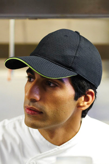 Cool Vent™ Baseball Cap with Color Trim - side view