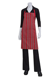 Phoenix Bib Apron: Red