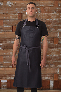 Boulder Chefs Bib Apron - side view