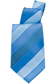 Blue Six Striped Tie