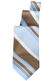 Blue/Brown Striped Tie