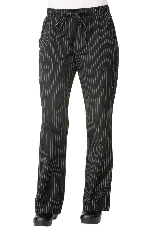 black pinstripe pants womens