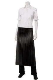 Chalk Striped Bistro Aprons