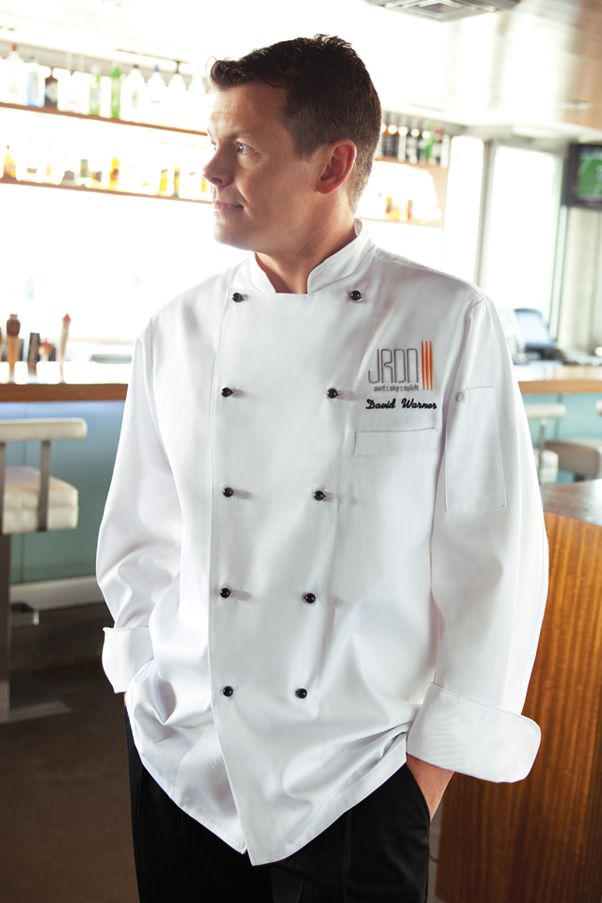 Chef Works [PCDF] Tours Cool Vent Executive Chef Coat | lupon.gov.ph