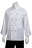 Chaumont Executive Chef Coat - back view