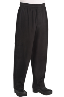 J54 Cargo Pant: Black - side view