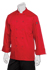 Nantes Red Chef Coat - back view