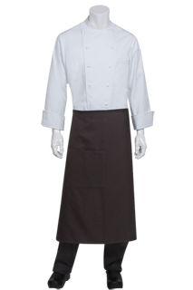 Waffle Weave Bistro Apron - side view