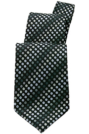 Black Polka Dot Tie