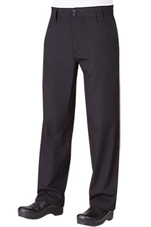 Essential Pro Pants: Black - side view