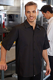 Cool Vent™ Cook Shirt: Black