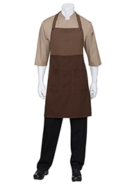 Soho Contrast Bib Apron