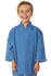 Kids Blue Chef Coat - side view