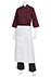 Waffle Weave Bistro Apron - side view