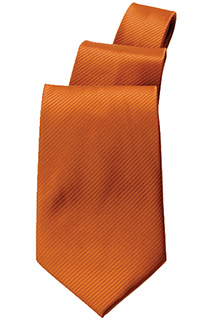 Solid Rust Tie - side view